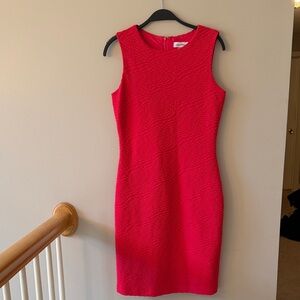 Elegant 🍉 Red Sleeveless Dress